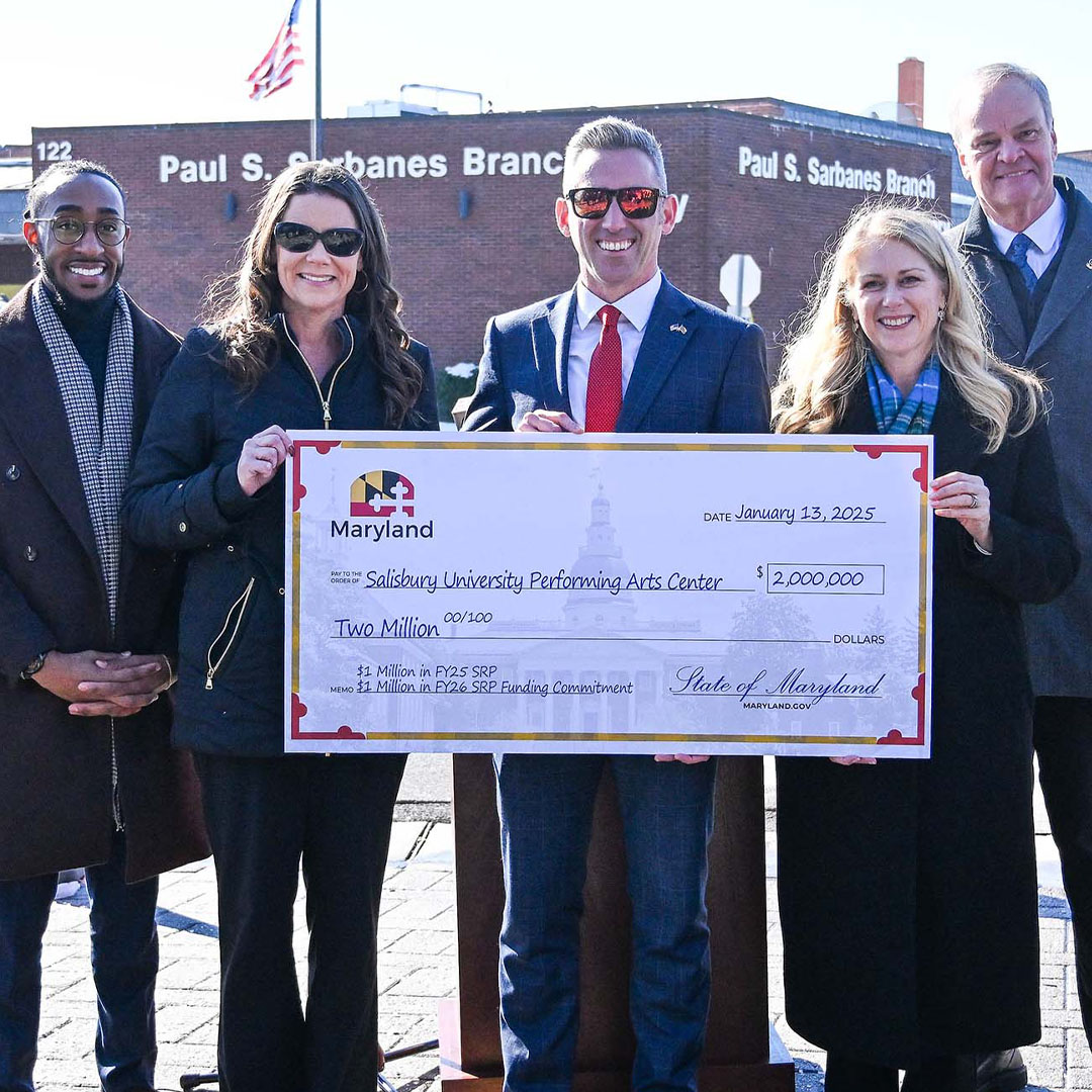 Performing arts center funding announcement