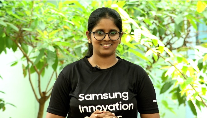 A student participating in the Samsung Electronics Innovation Campus program.​