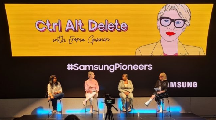 The Samsung Pioneers initiative program being conducted.