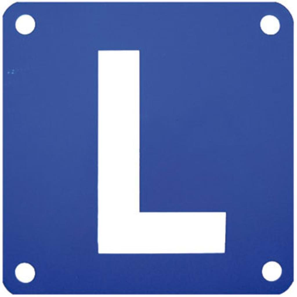 Bild von L-Schild, Metall