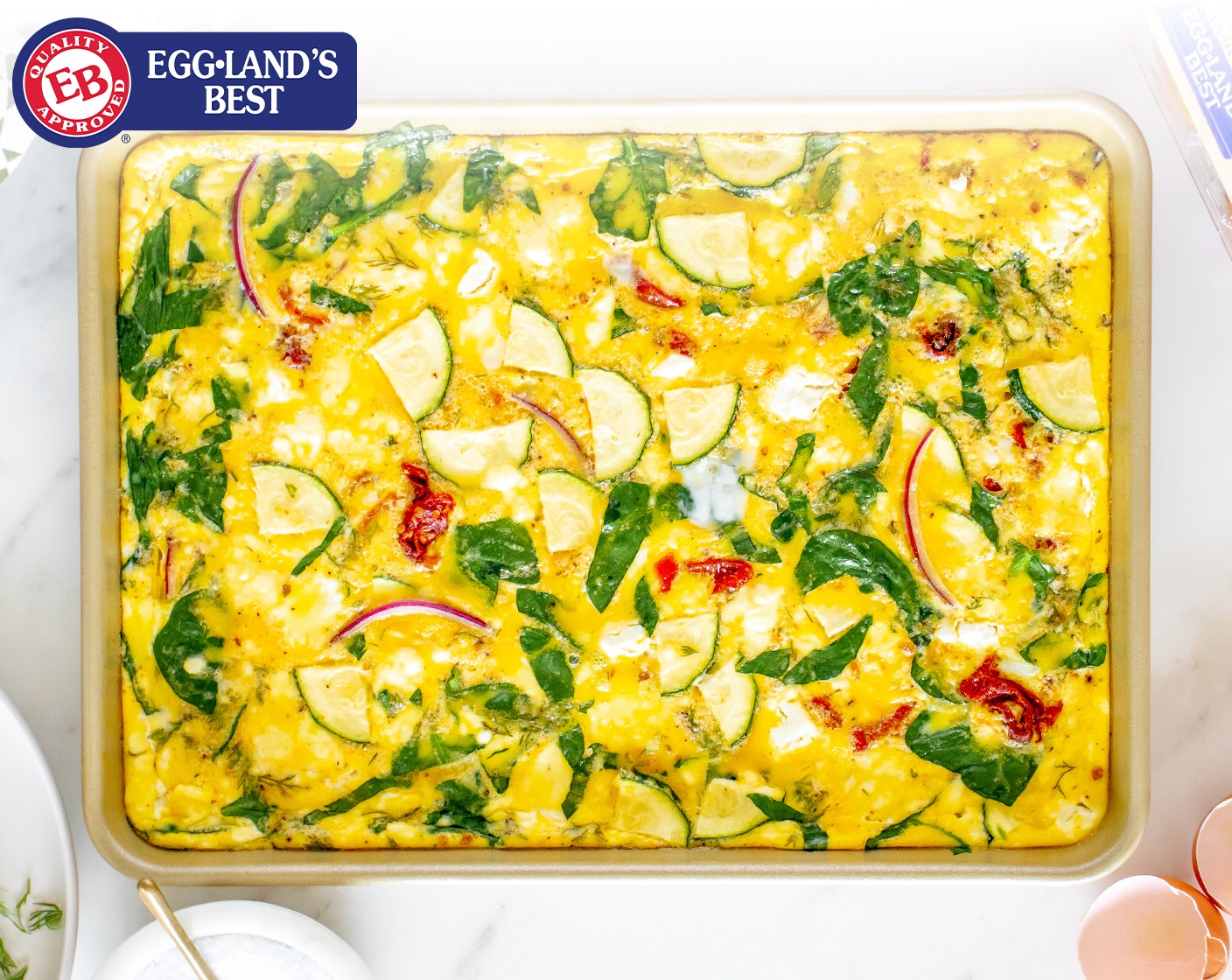 Mediterranean Sheet Pan Eggs