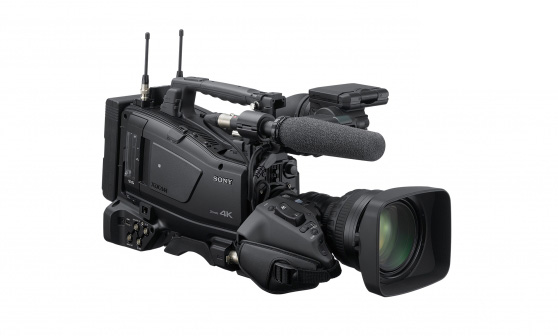 PXW-Z750,4K 2/3 英寸 3 片式 CMOS 肩扛式摄录一体机，具有全域快门、高灵敏度、4K/高清同时录制、高清 120p HFR、12G-SDI 及先进的无线工作流程等功能