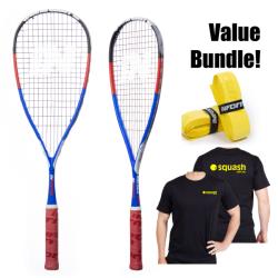 Squash Racquets, Two Packs You Save STACKS! - Inform Reload 140 Squash Racquet Bundle