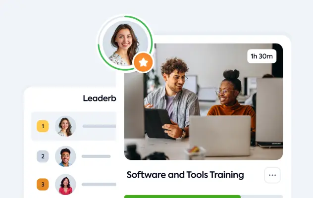 Online employee training solution with TalentLMS.