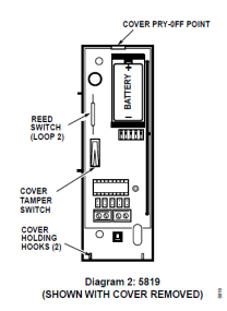 Glass Break Sensor Battery Replacement