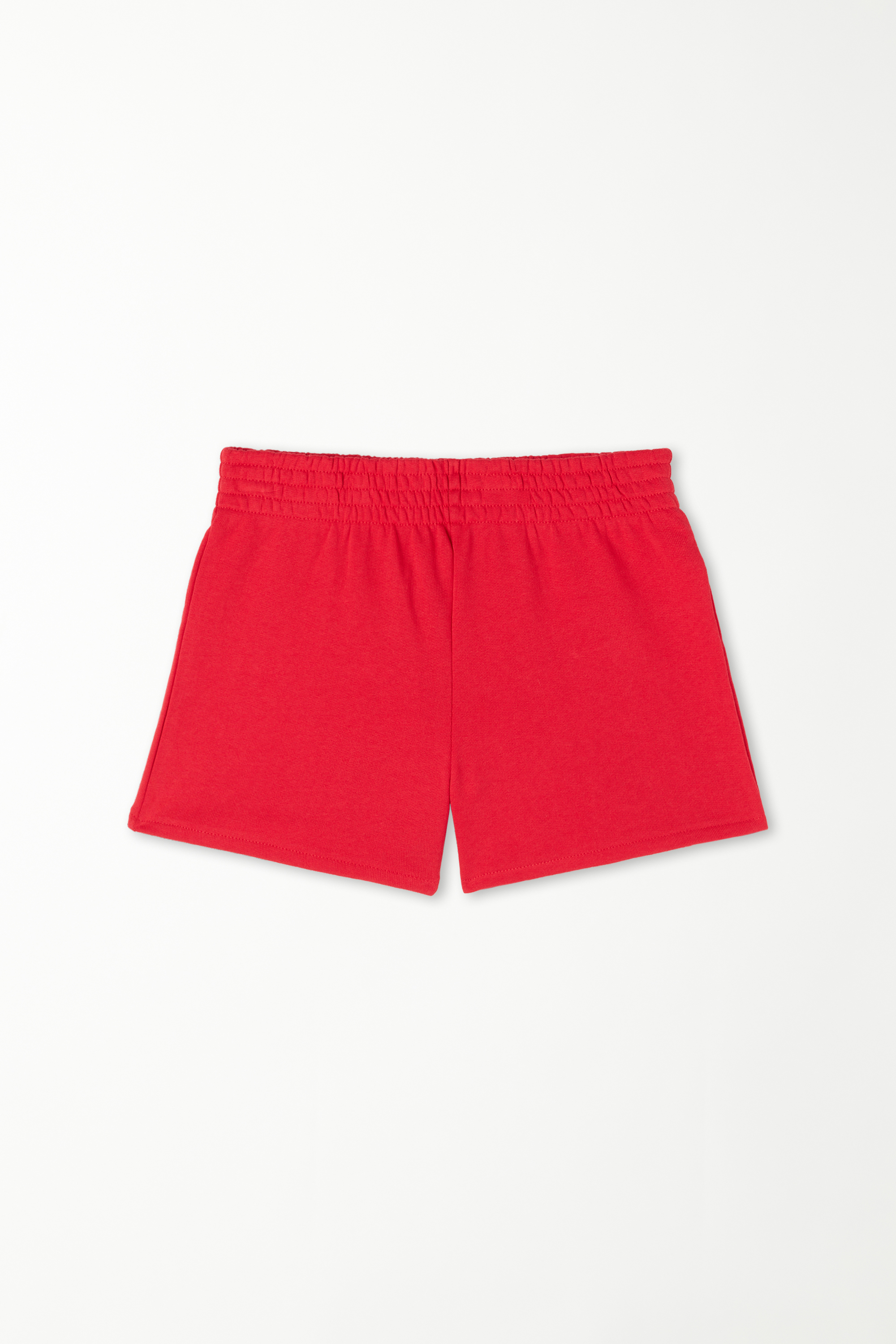 Girls’ Basic Cotton Fleece Shorts