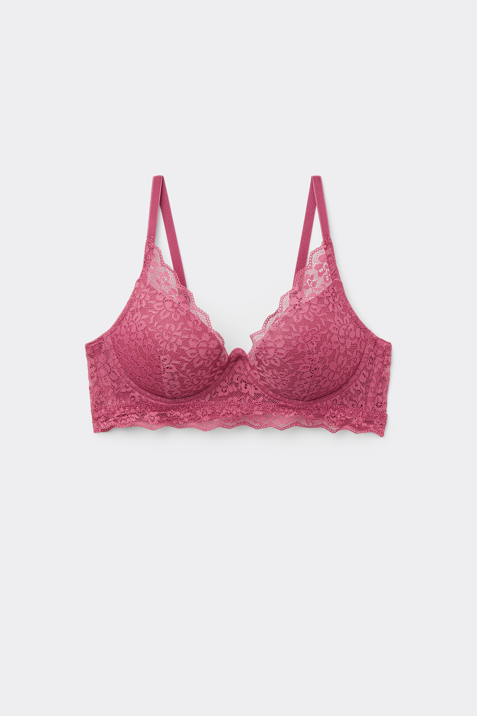 Soutien-gorge super push-up en dentelle recyclée