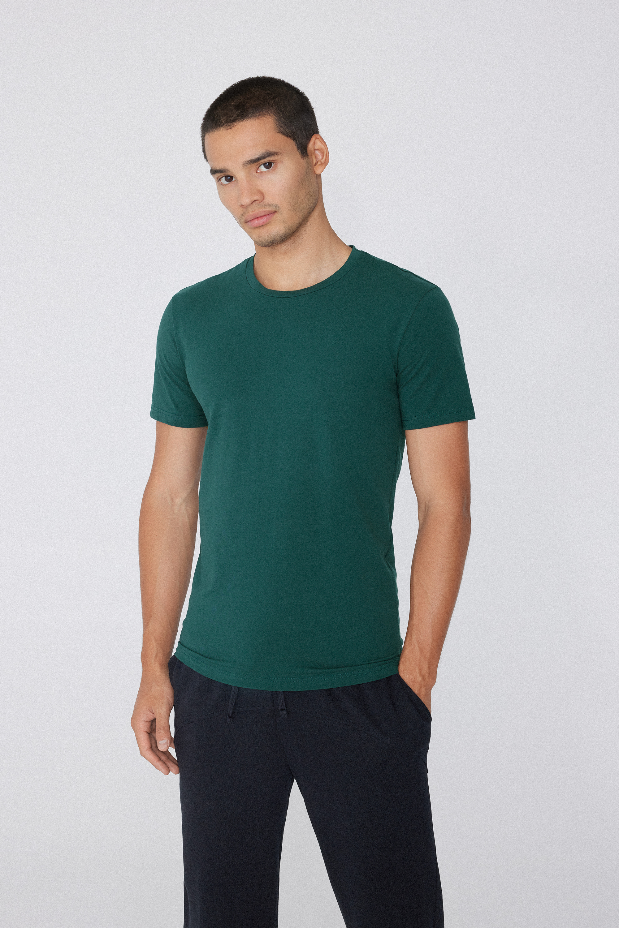 Stretch Cotton T-shirt