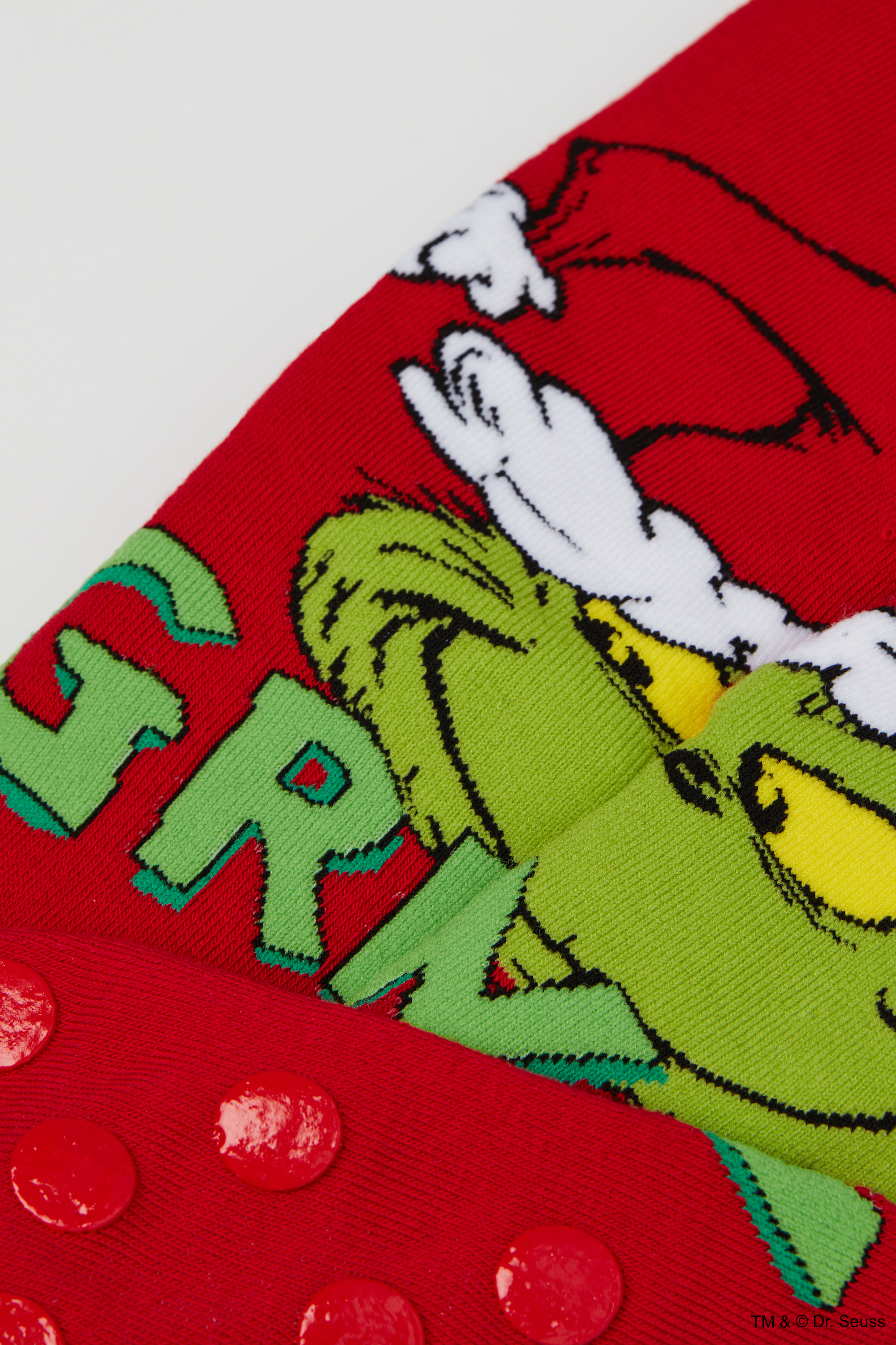 Socquettes Courtes Antidérapantes Grinch Homme