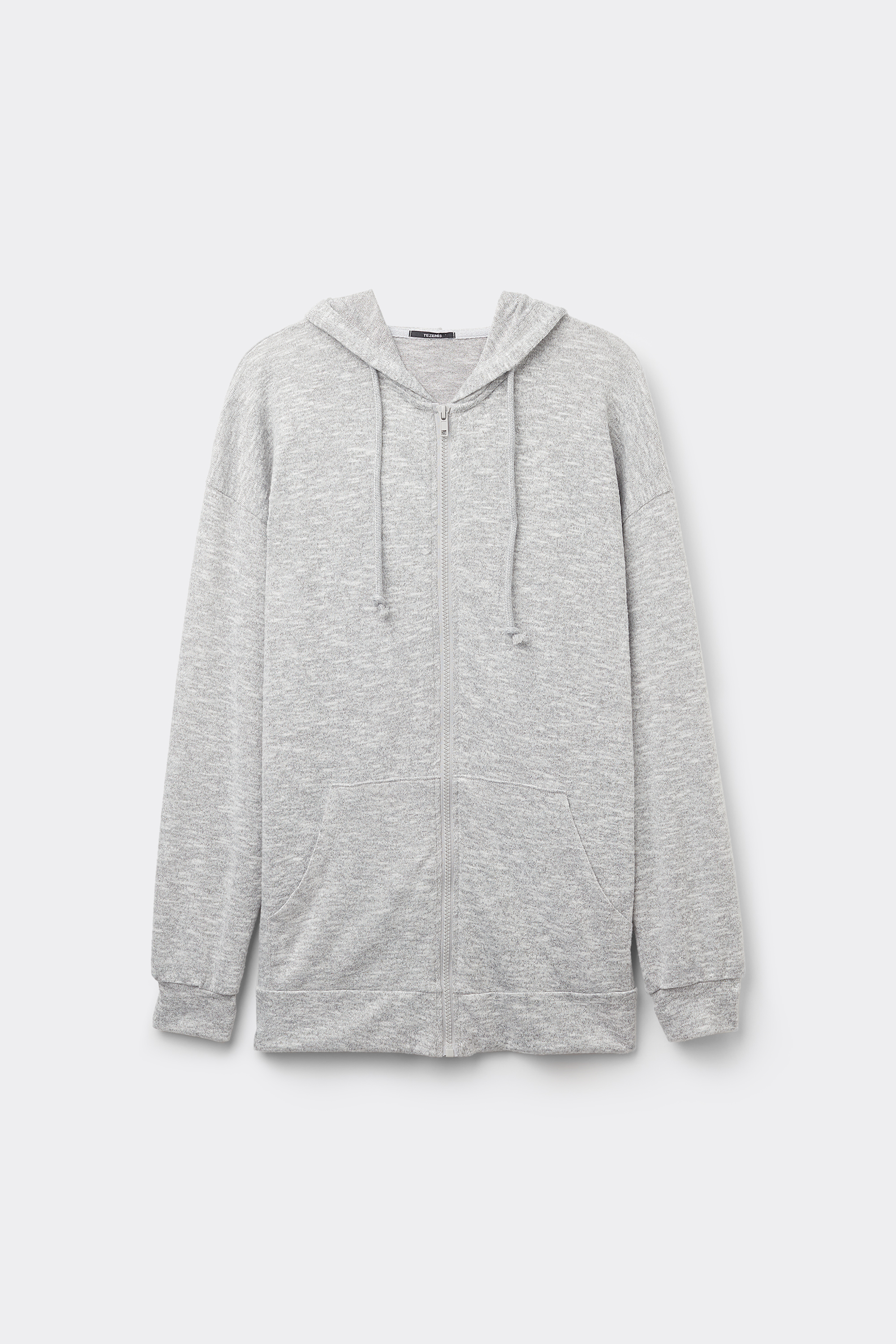 Sweat Long Zippé Capuche Loungewear