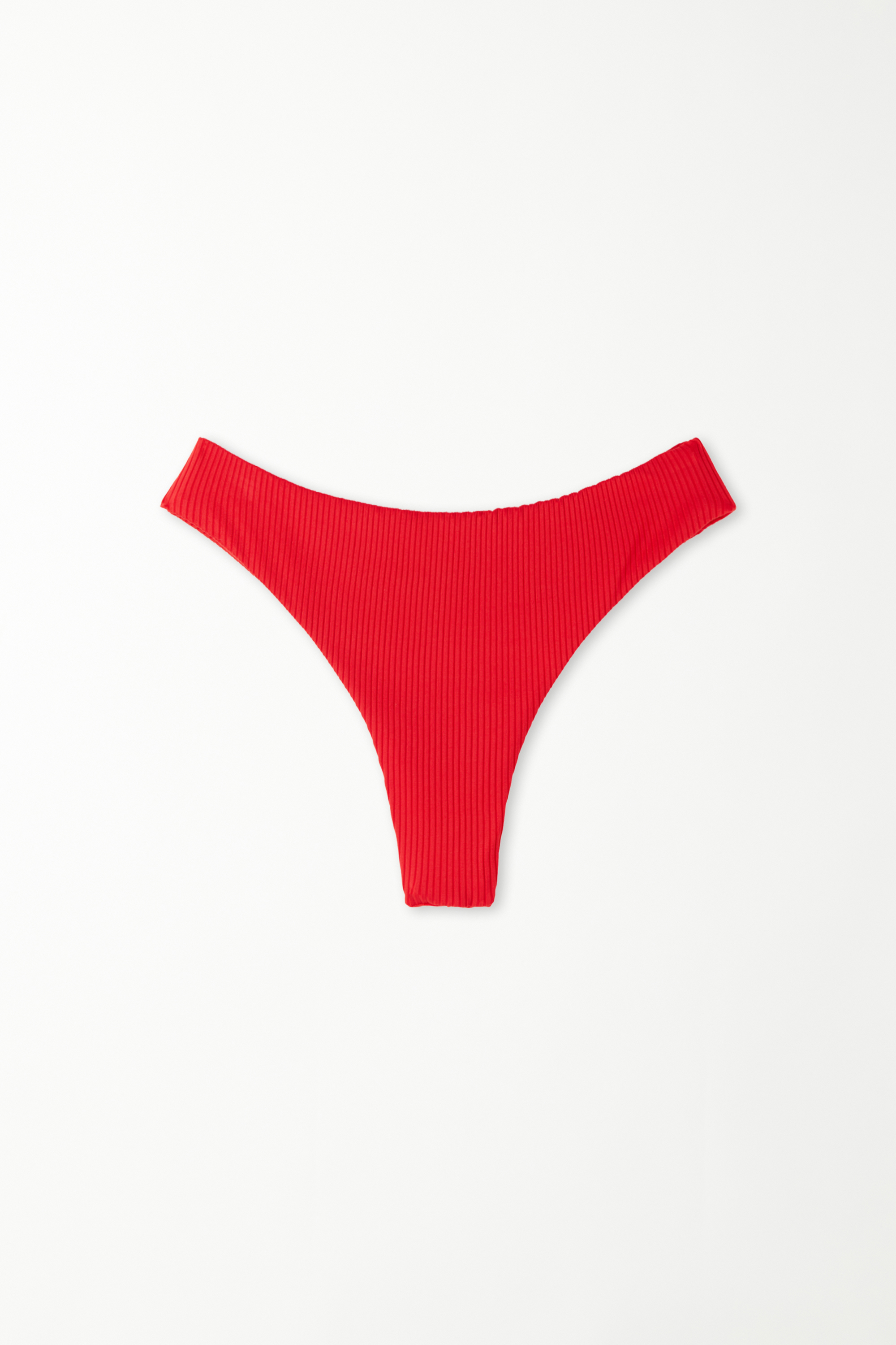 Brazilian Bikini Bottoms in Recycled Ribbed Microfibre