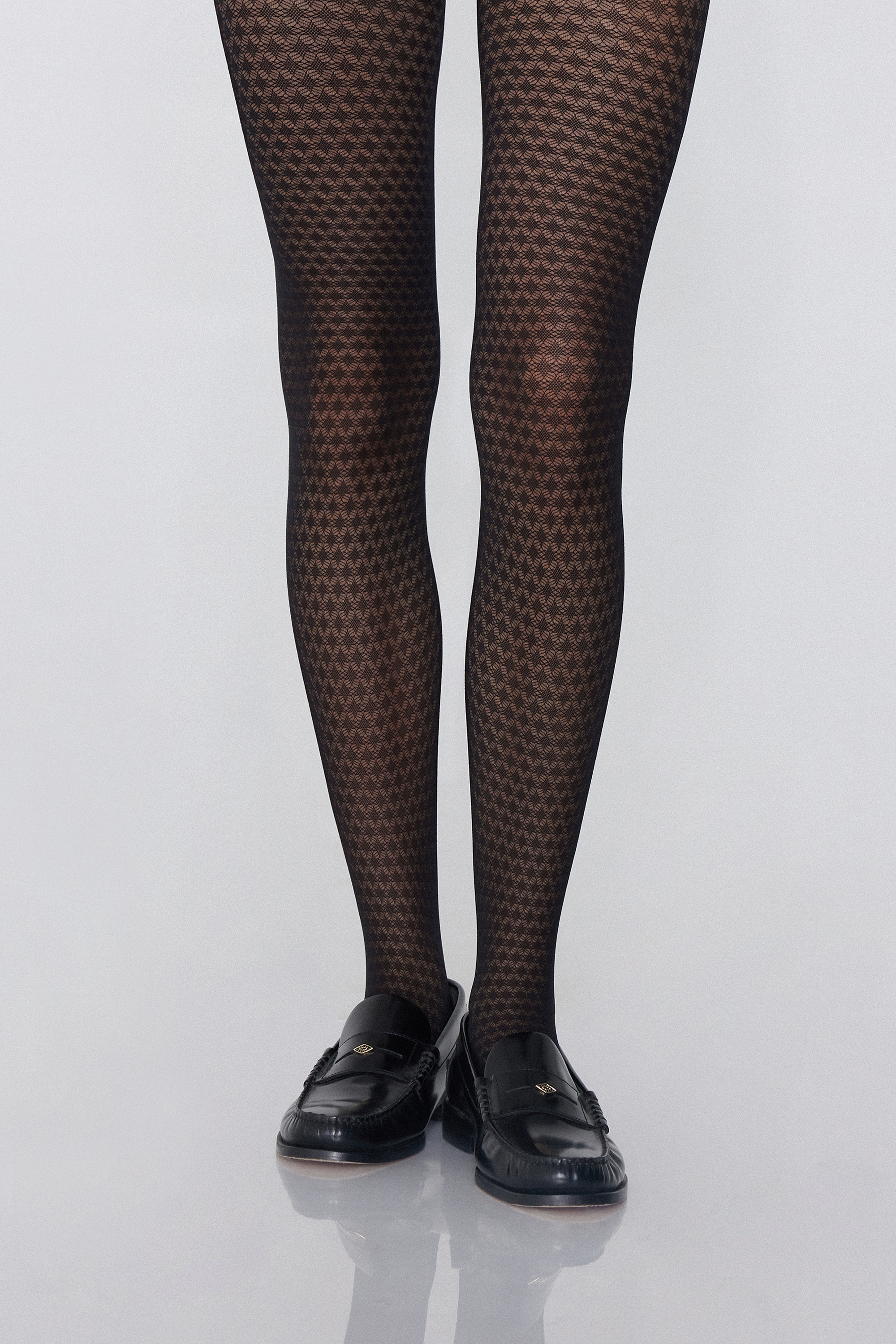 Patterned 40 Denier Tights