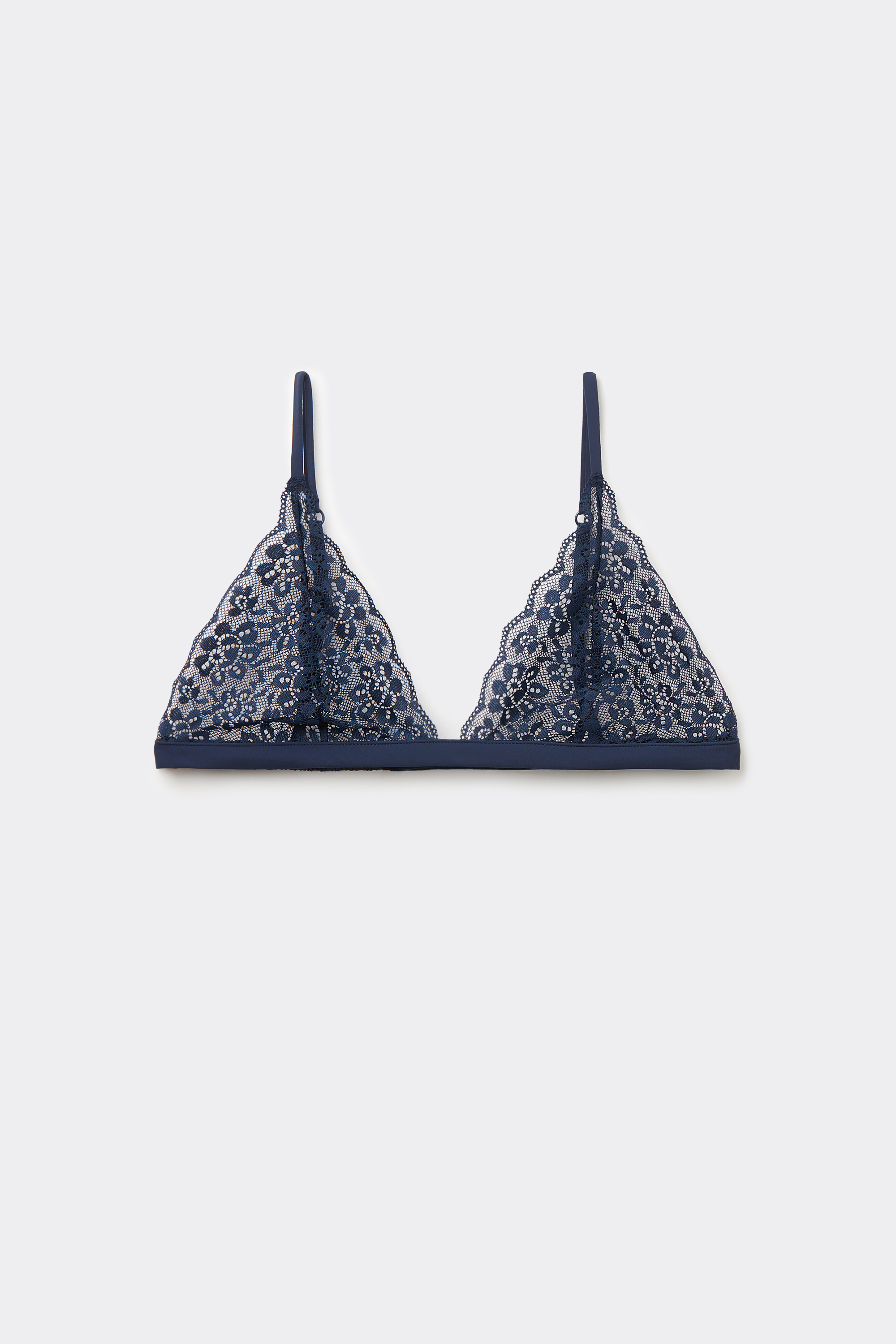 Lisbon Unpadded Recycled Lace Triangle Bra