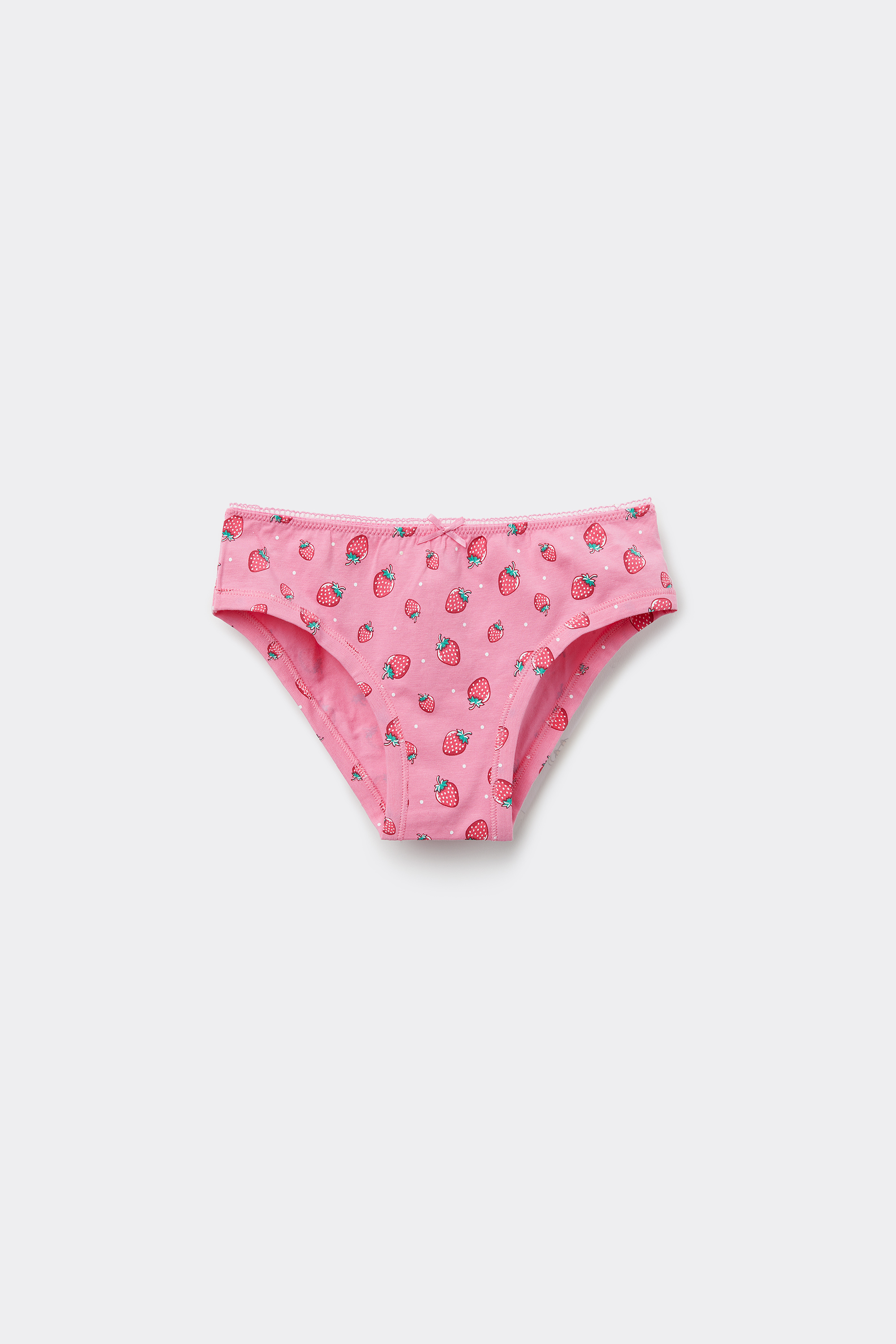 Cueca Básica Menina em Algodão Estampado