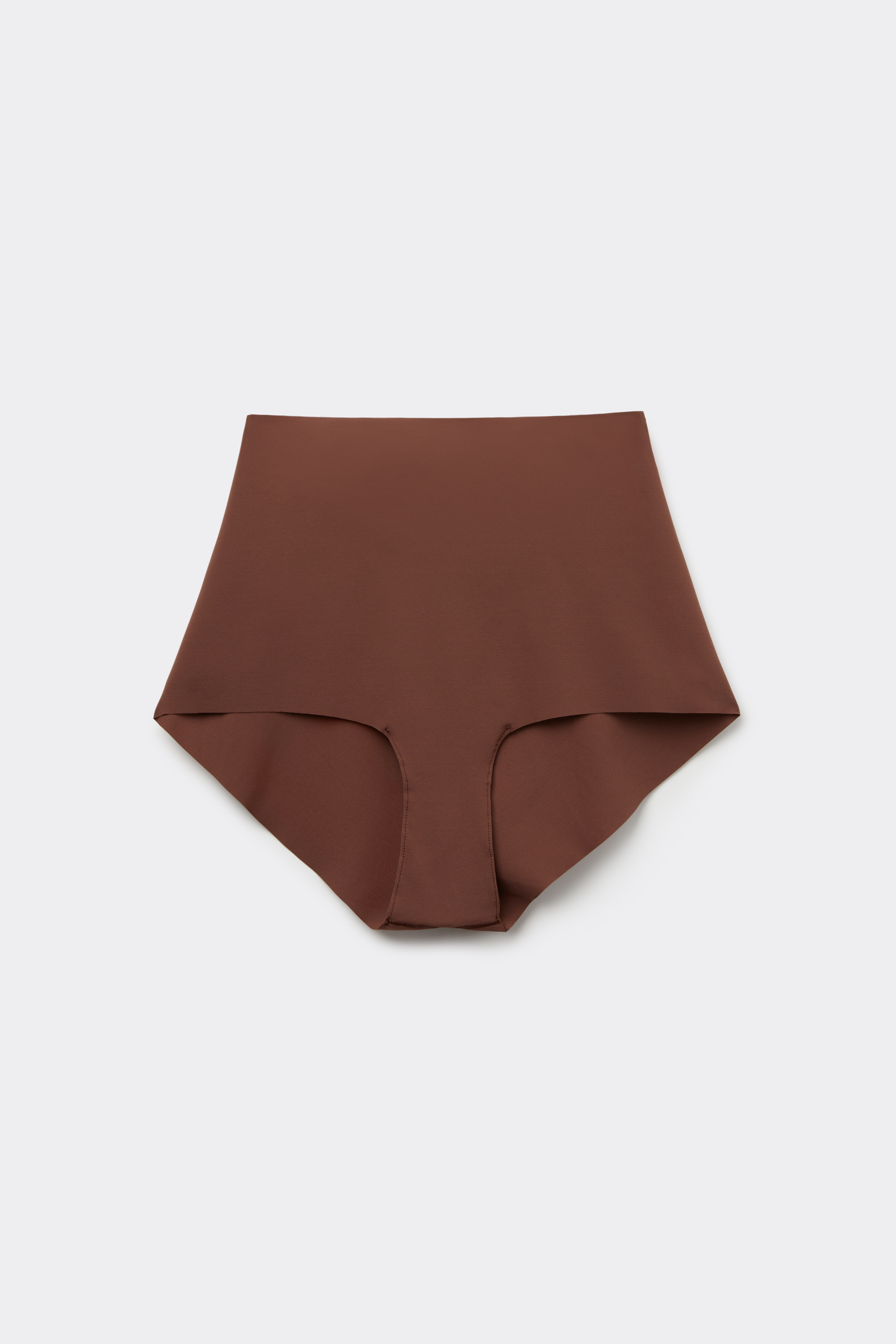 High-Waisted Laser Cut Microfibre French Knickers