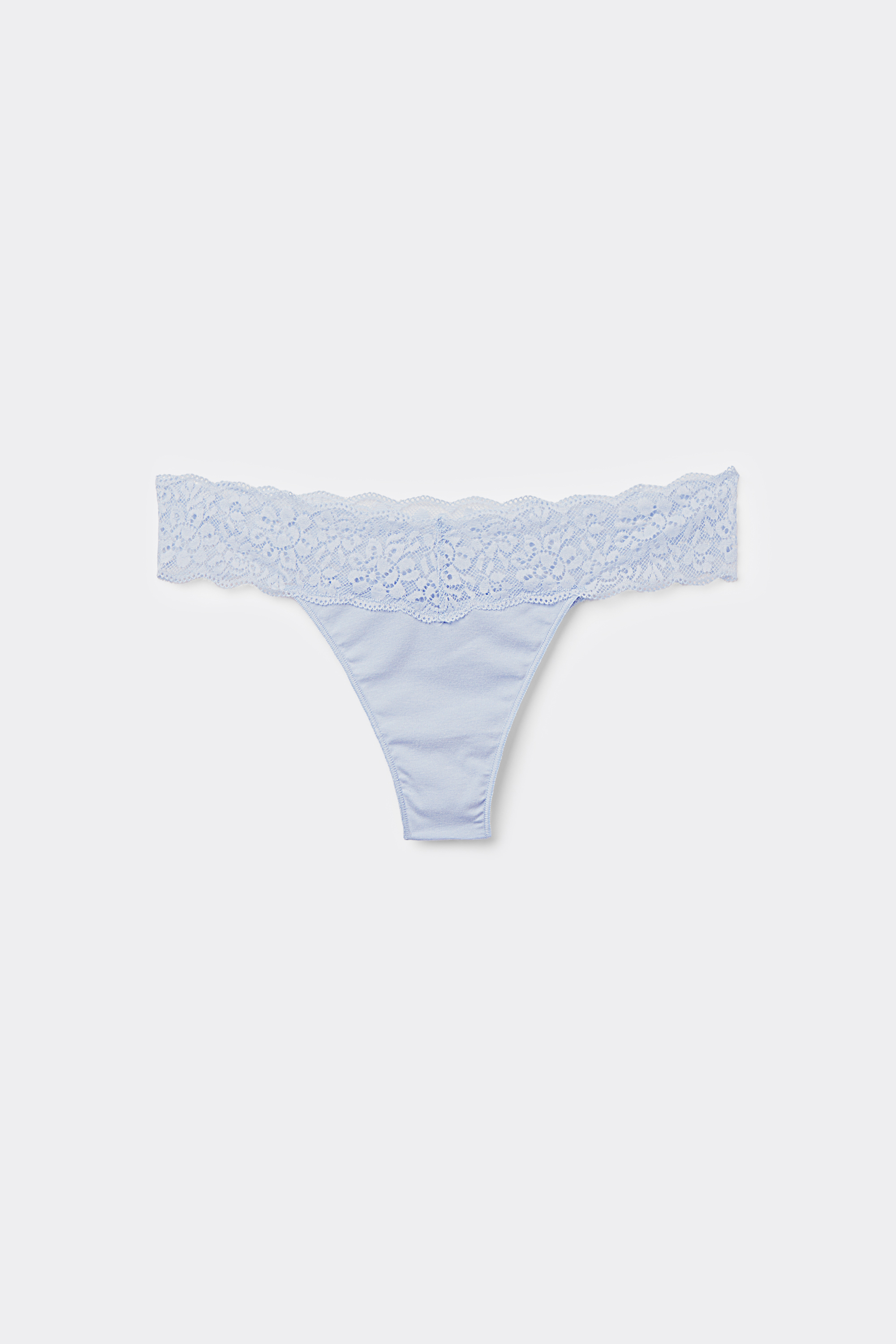 Culotte Brésilienne en Coton et Dentelle Recyclée