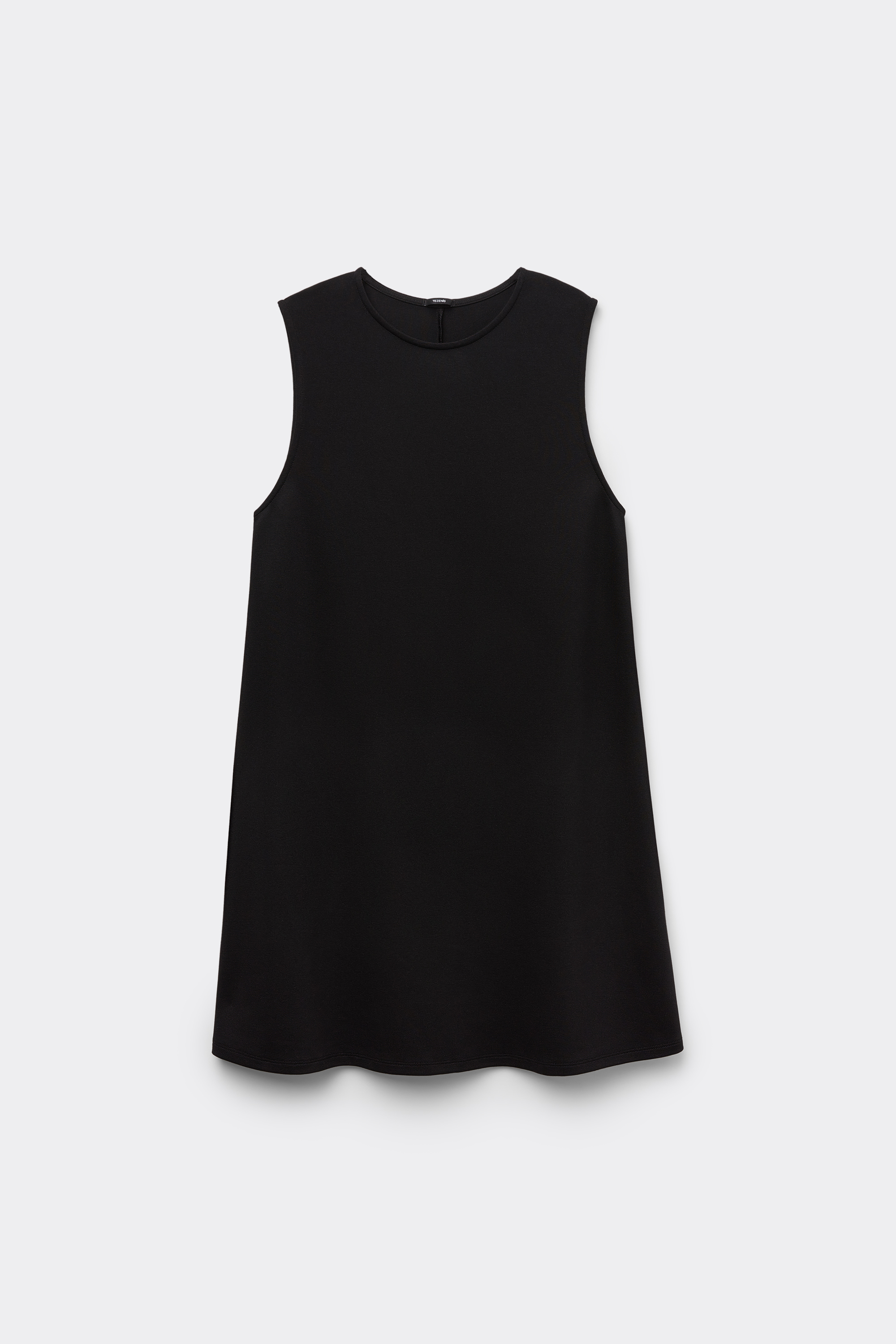 Short Sleeveless Milano Stitch Dress