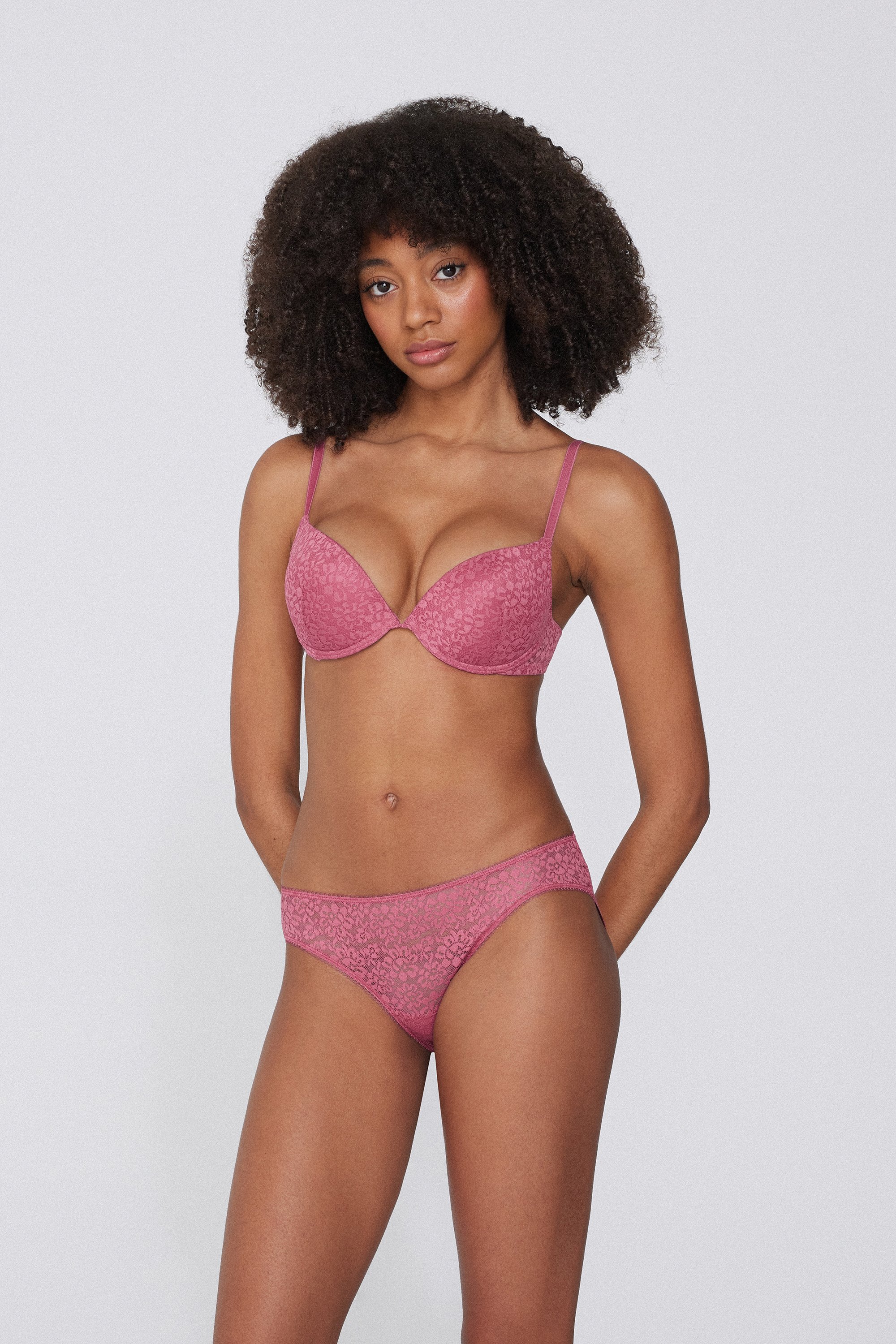 Soutien-gorge Super Push-Up en Dentelle Recyclée Los Angeles