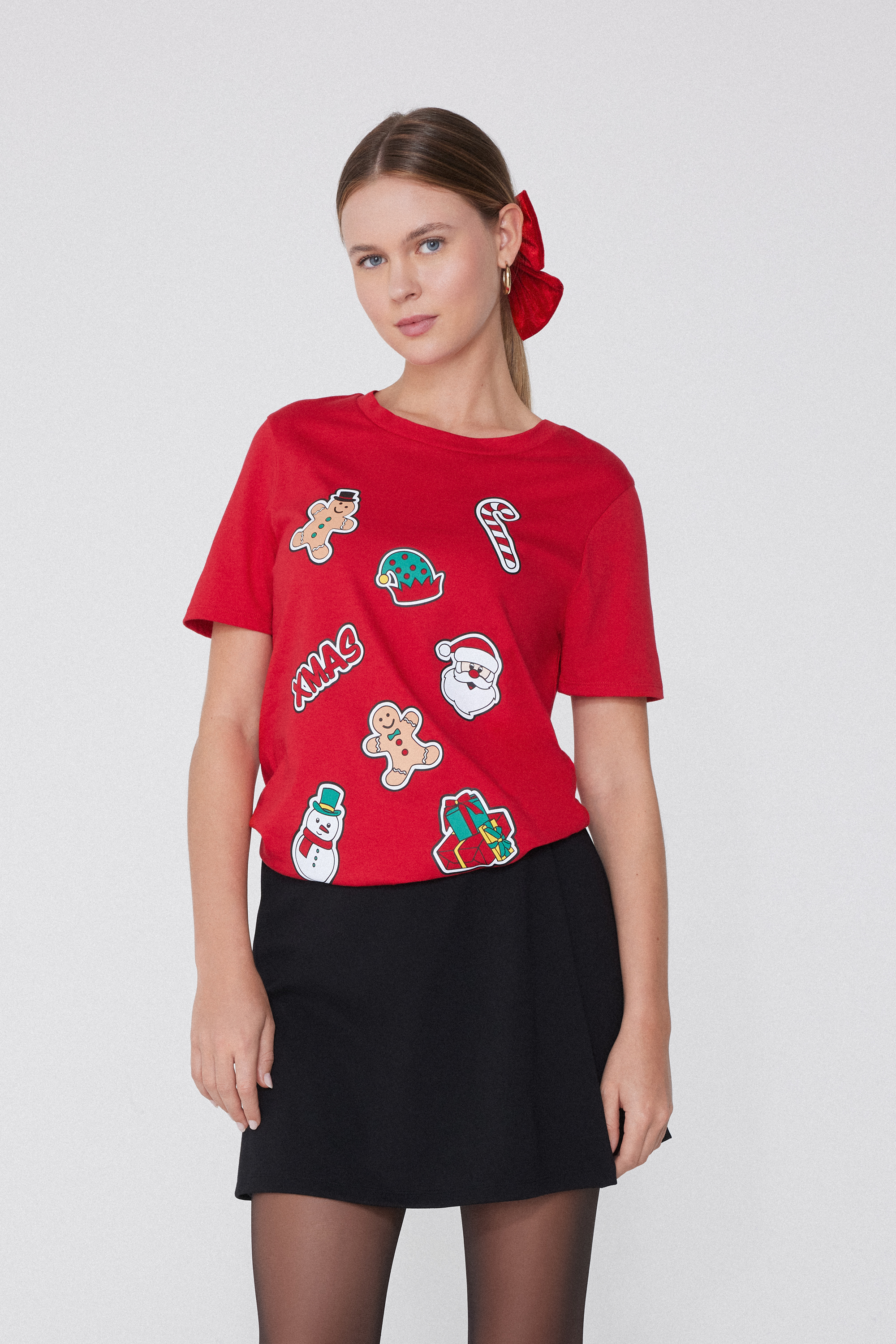 T-shirt en Coton Noël