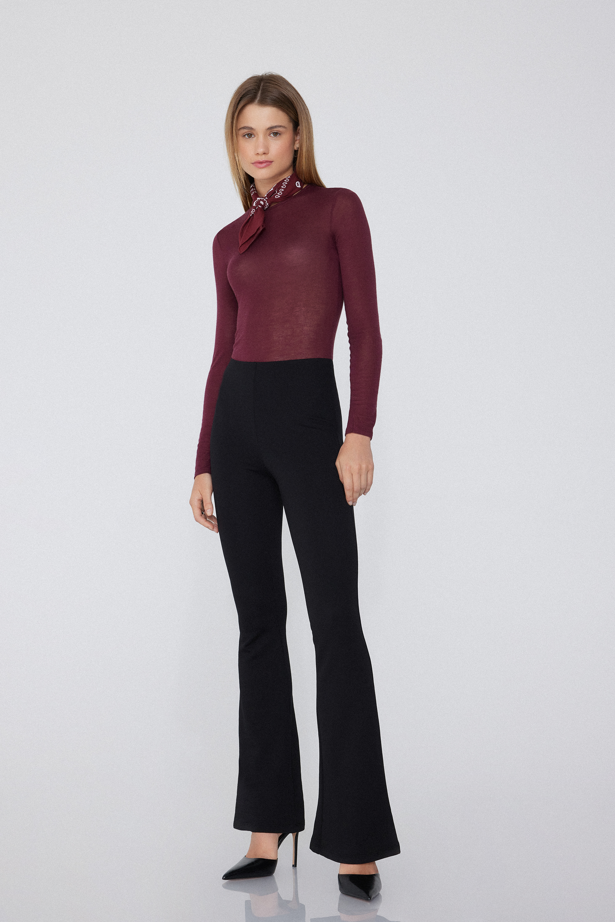 Milano-Stitch Palazzo Trousers