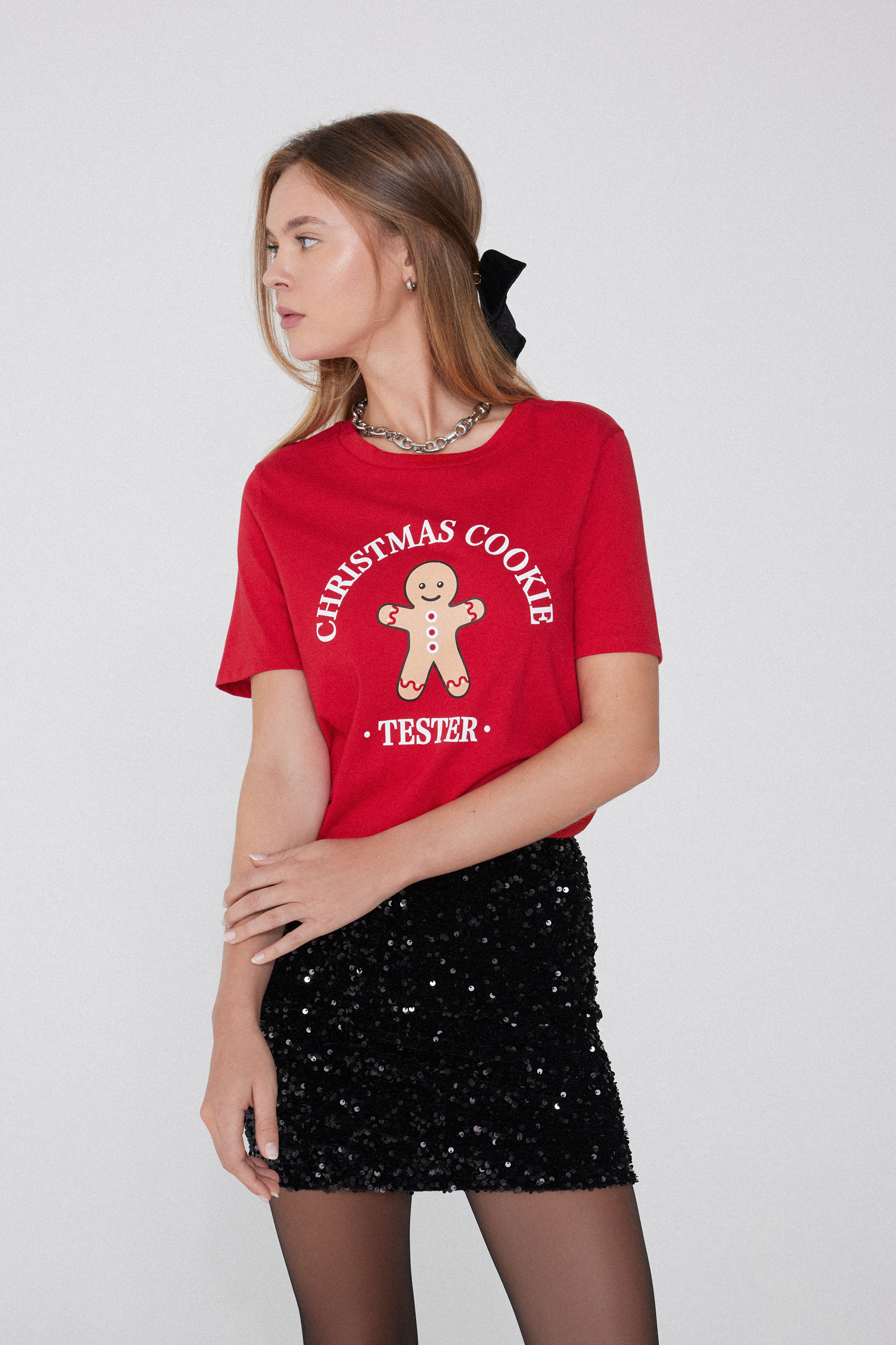 T-shirt en Coton Noël