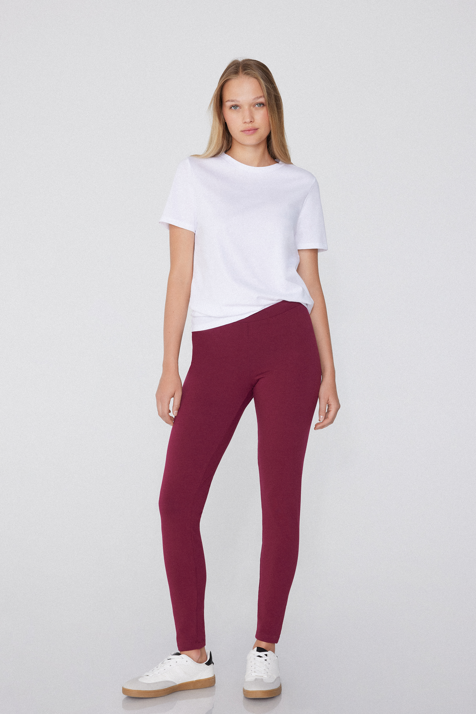 Leggings Basic in Cotone