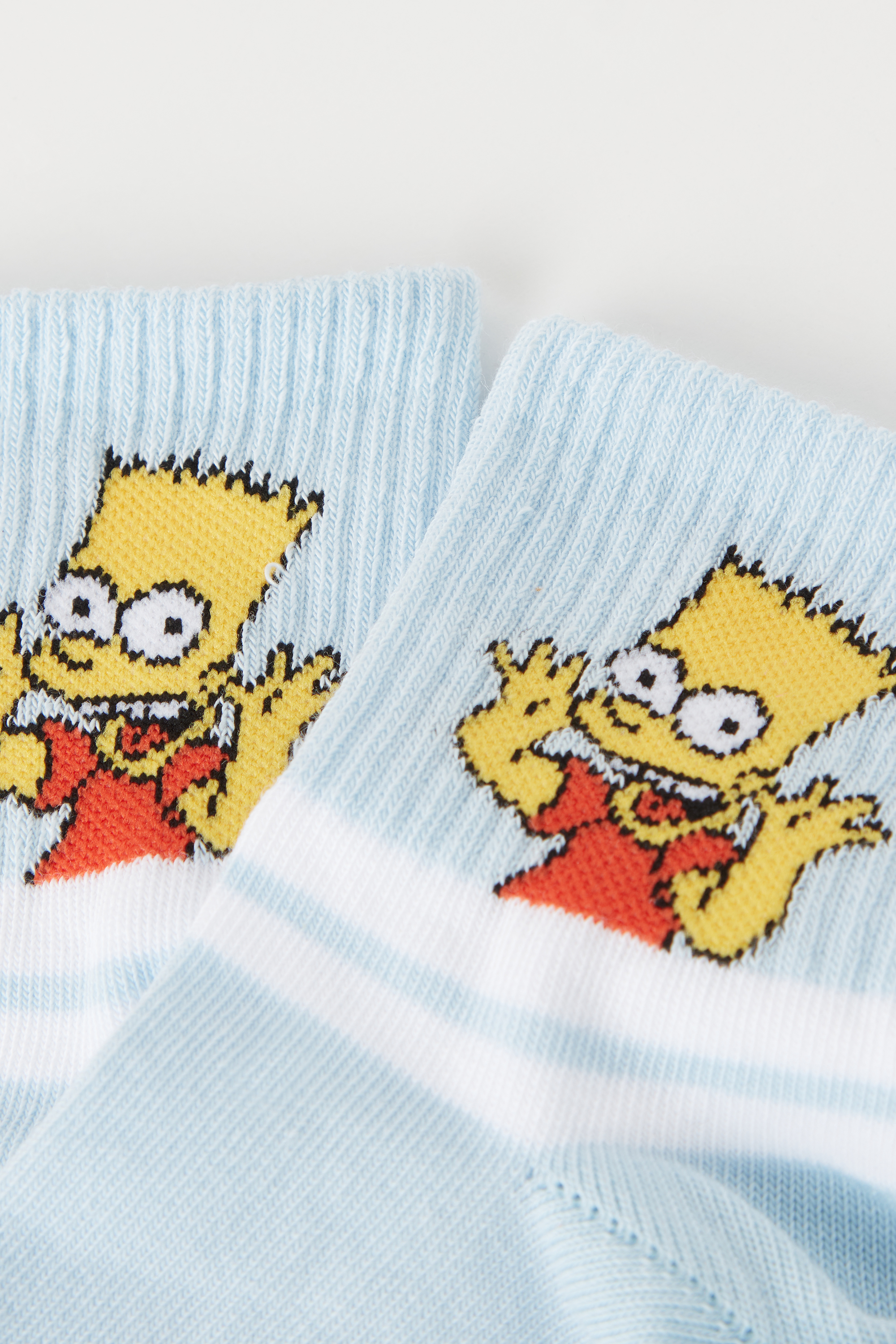 Calcetines Cortos de Niño con Estampado de The Simpsons