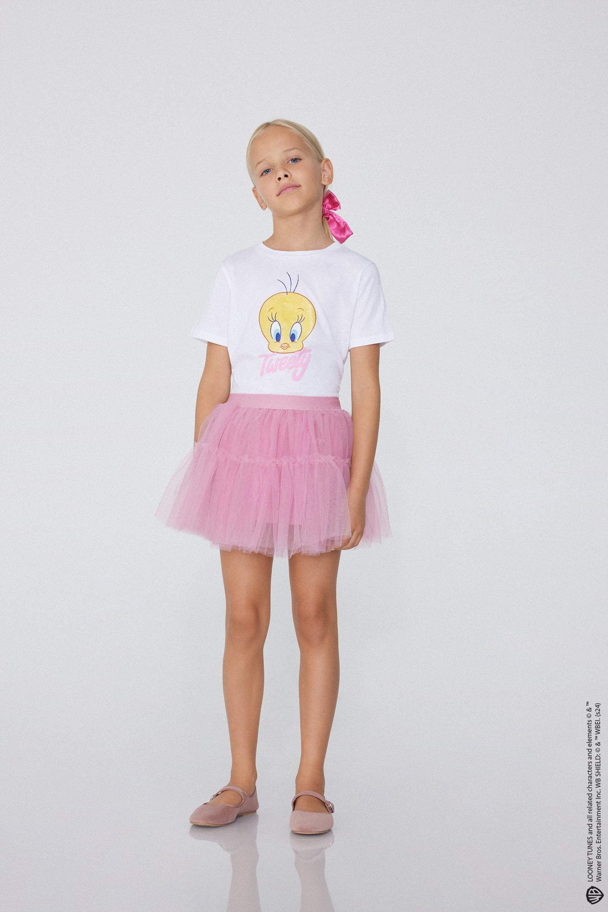 T-Shirt Bimba Stampa Looney Tunes