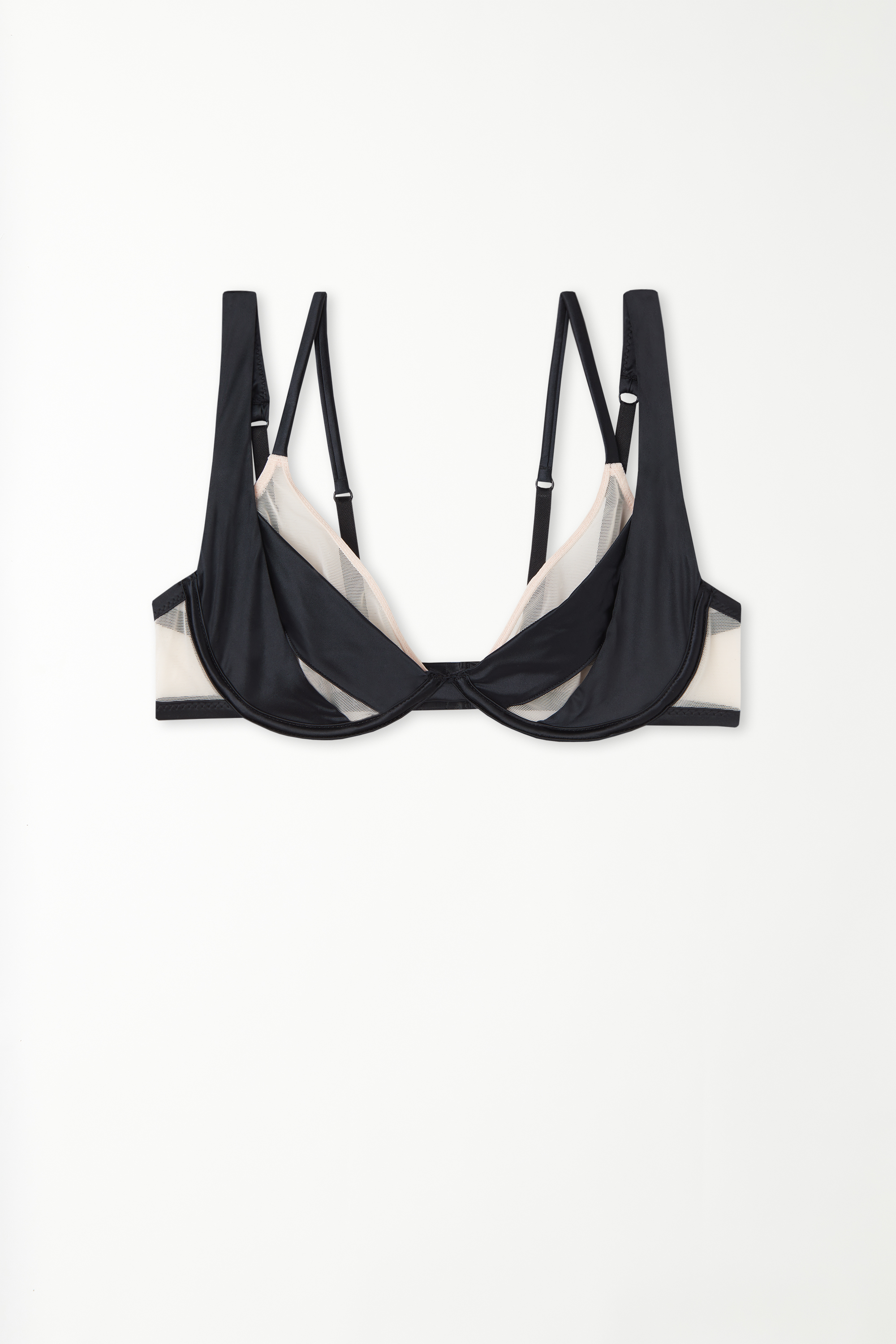 Paris Aesthetic Tulle Balconette Bra