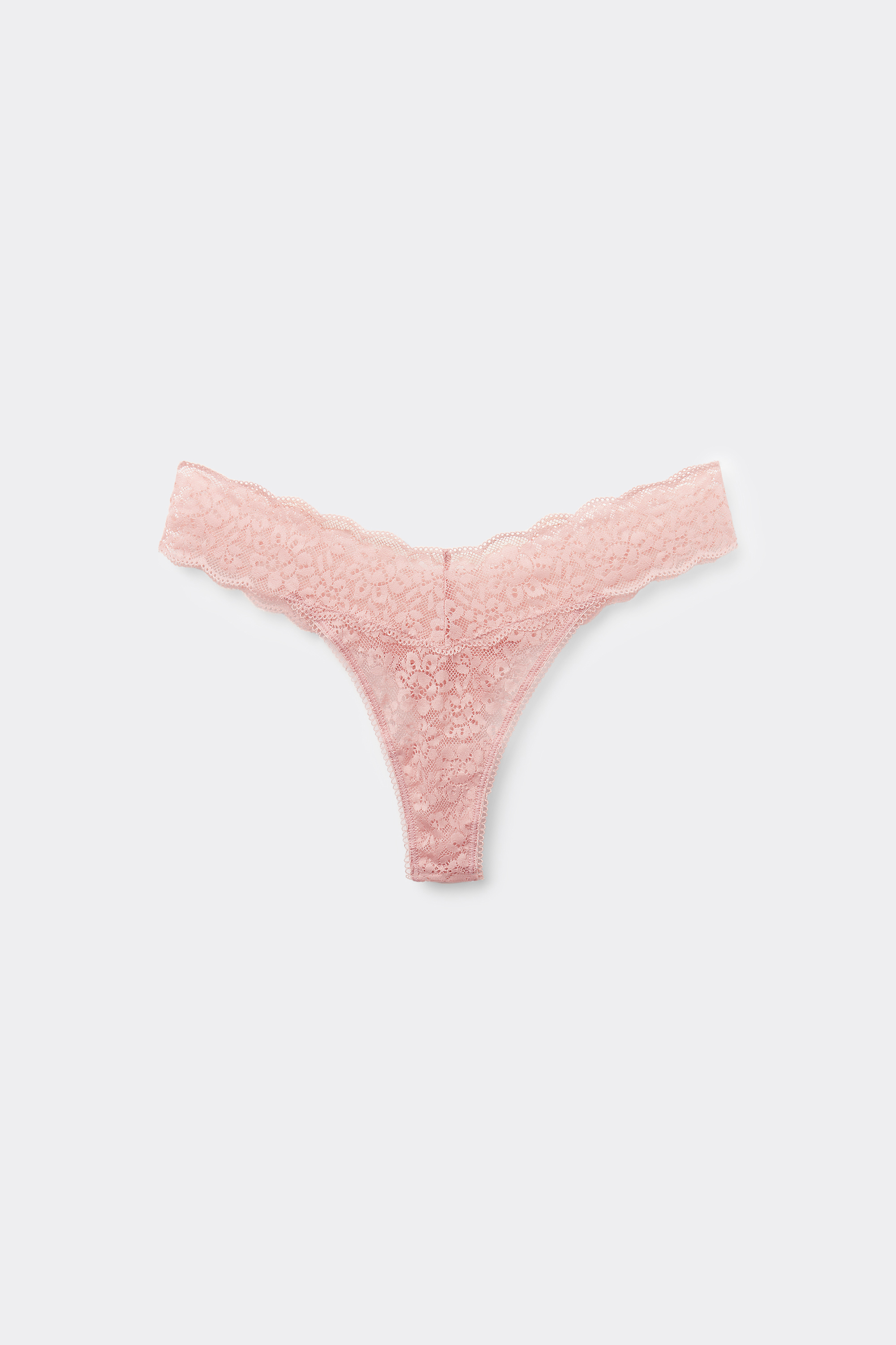 High-Cut Recycled Lace G-String