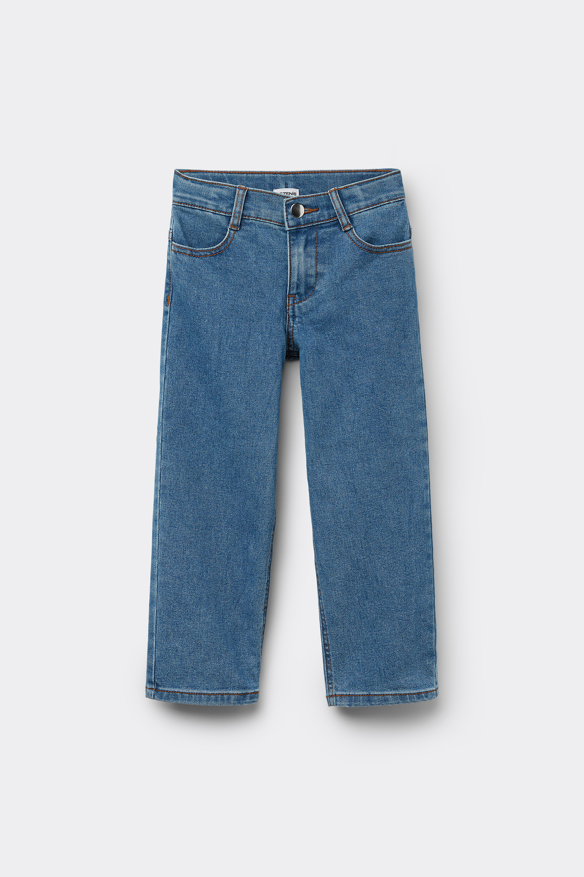 Lange Basic-Jeans für Jungen