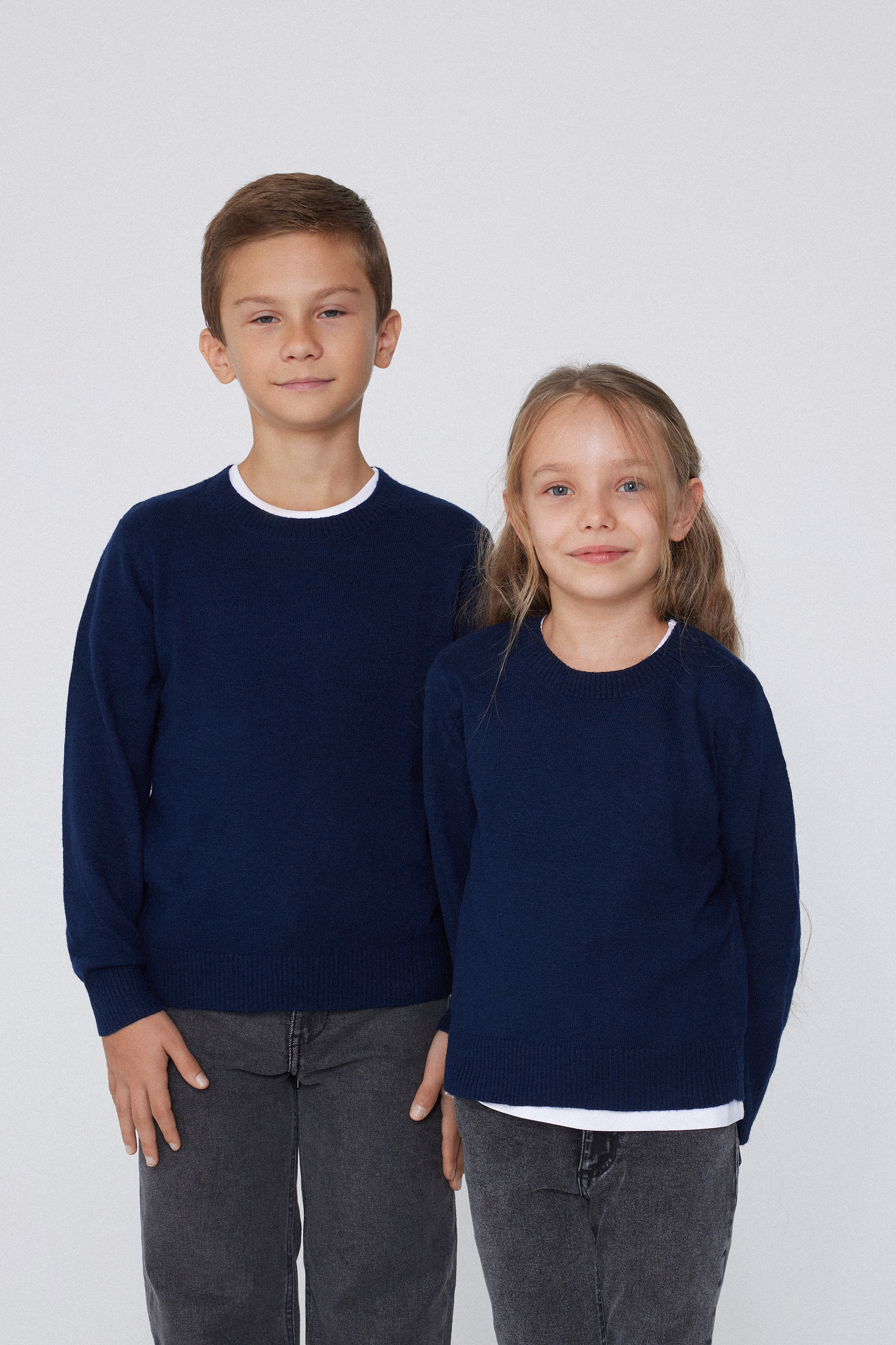 Maglia Girocollo con Lana Bimbi Unisex