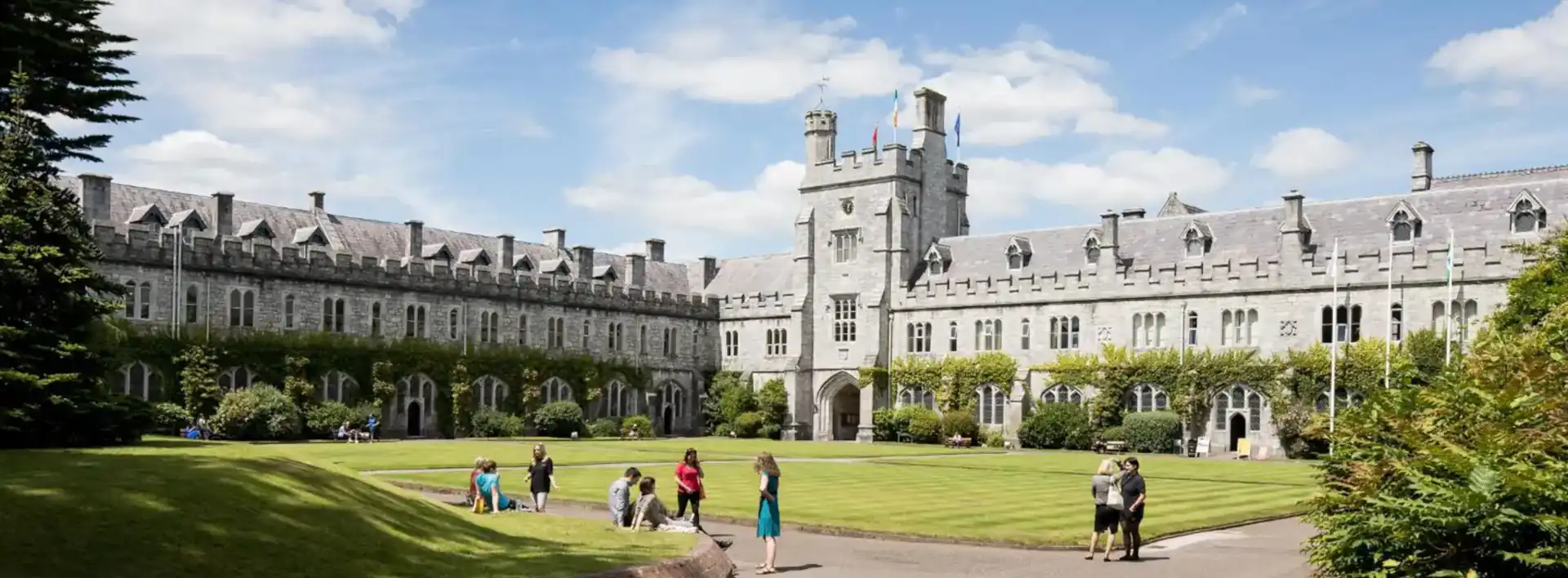 The quad on a sunny day