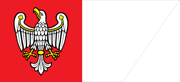 die Flagge der Wielkopolska Region