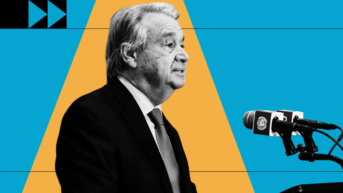 Illustration d'António  Guterres