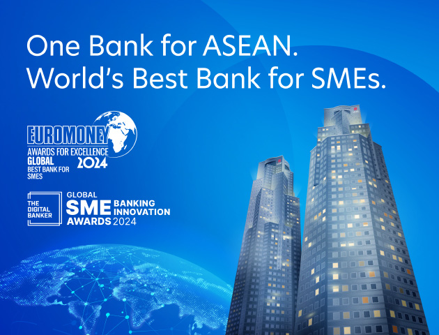 One Bank For ASEAN. World's Best Bank for SMEs.