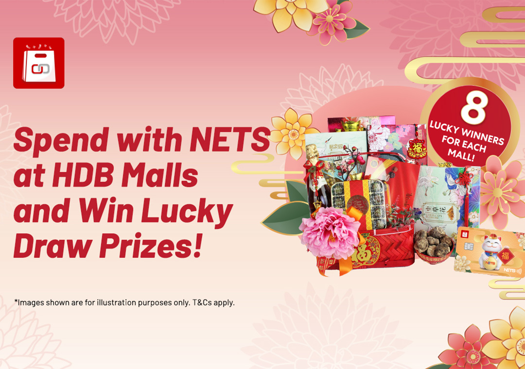 Win Lunar New Year Lucky Draw Prizes at HDB Malls