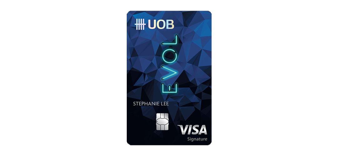 UOB EVOL Card: 10% cashback on online, mobile contactless spend and overseas in-store FX spend