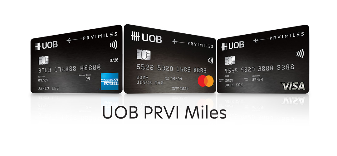 UOB PRVI Miles Card: Get up to 58,000 miles!