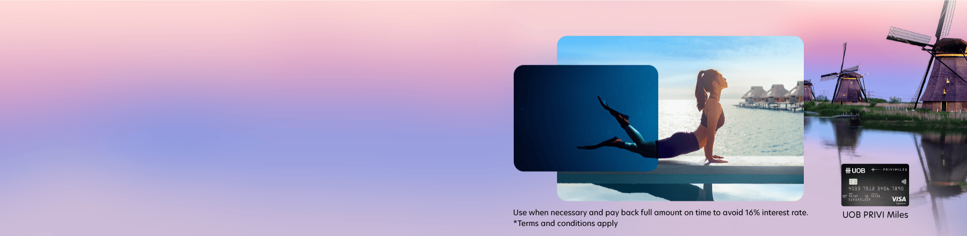 UOB PRIVI miles Credit Card Banner