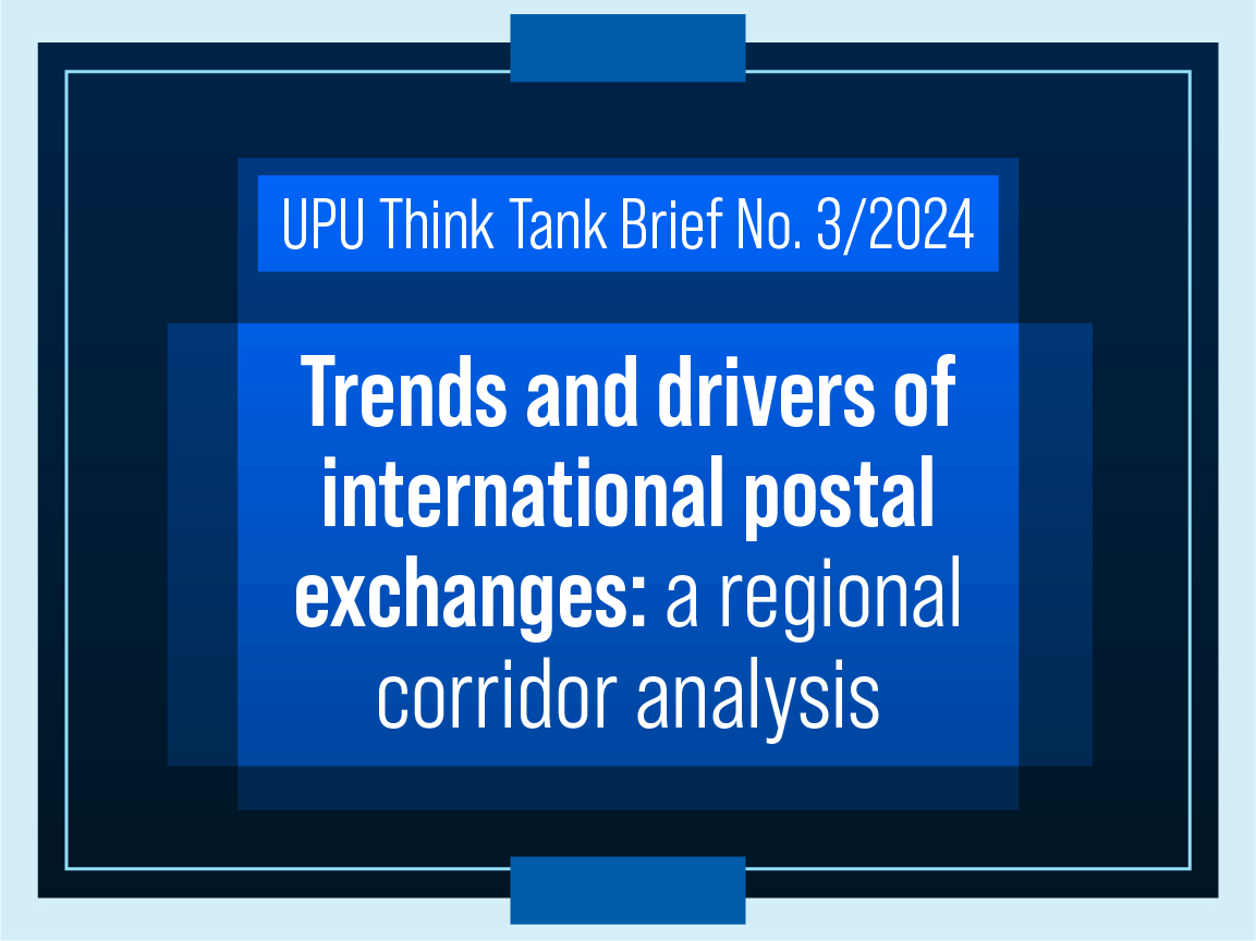 Trends and drivers of international postal exchanges: a regional corridor analysis