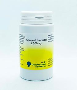 UDA Schwarzkümmelöl 500mg 120 Kps.