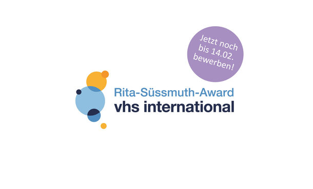 Logo Rita-Süssmuth-Award vhs international