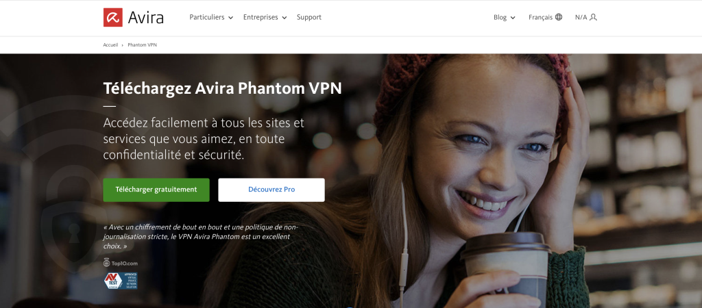 Avira Phantom VPN