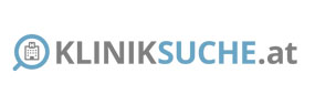 Logo mit Schriftzug "Kliniksuche.at"