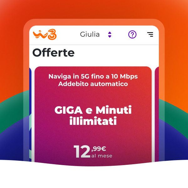 APP windtre - offerta - WINDTRE