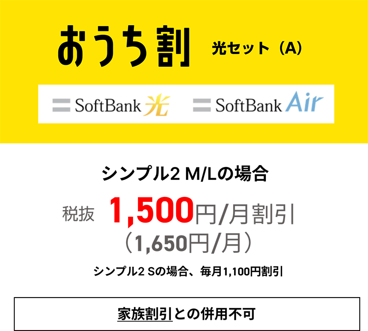 おうち割 光セット（A）