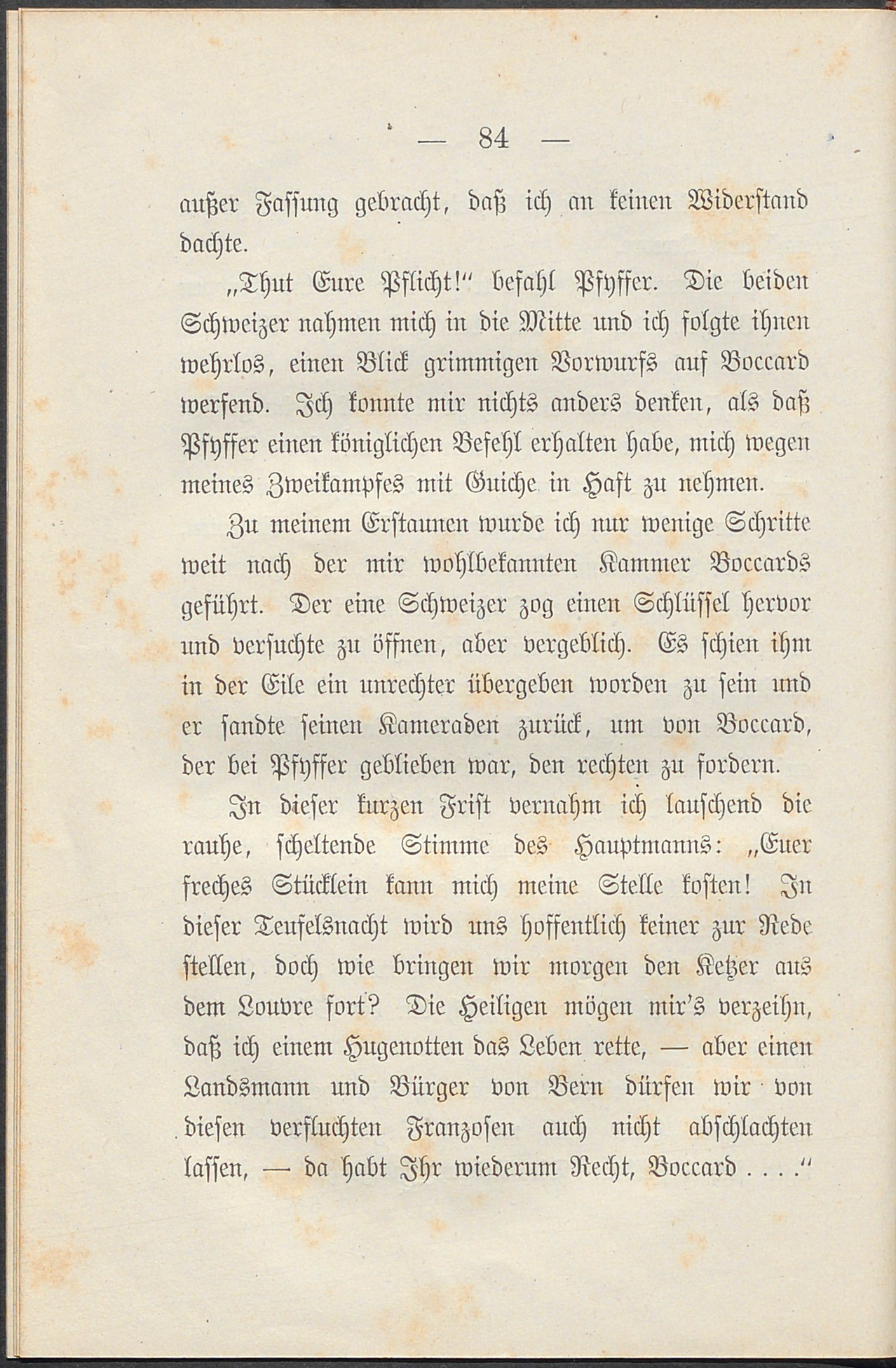 Korrigierte Passage in der dritten Ausgabe