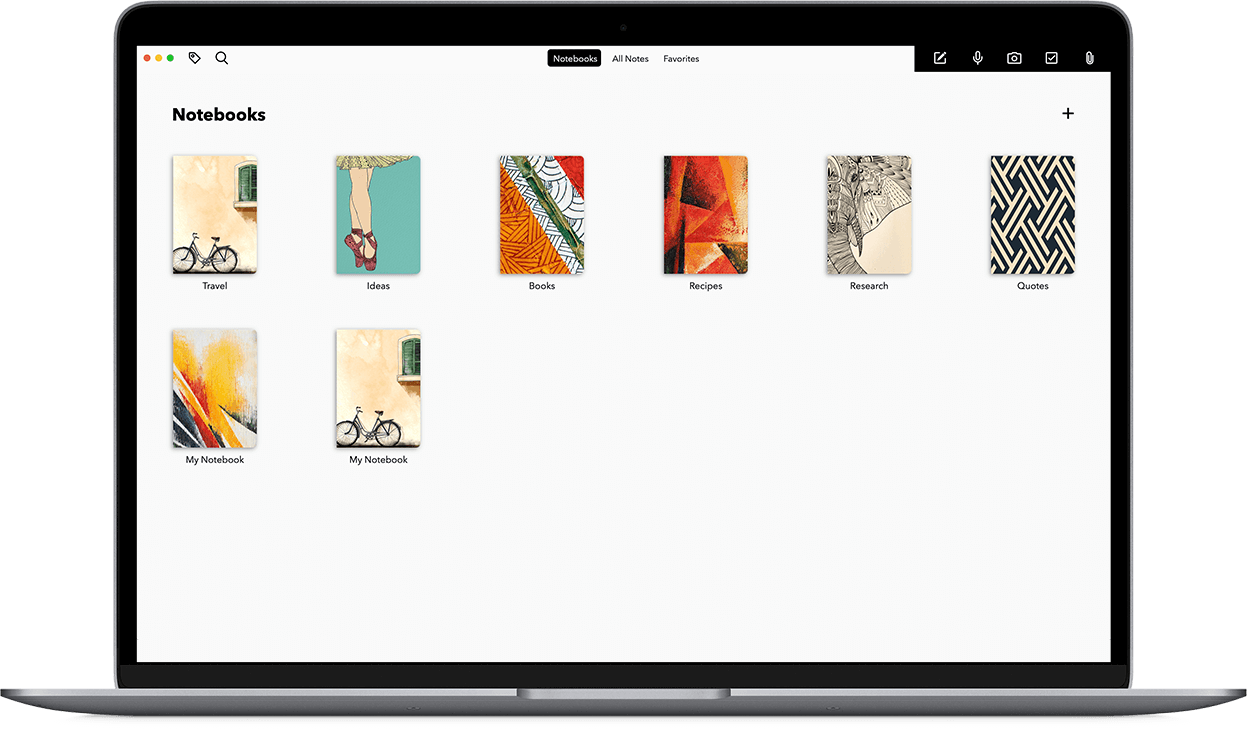 The most beautiful note-taking app across devices.