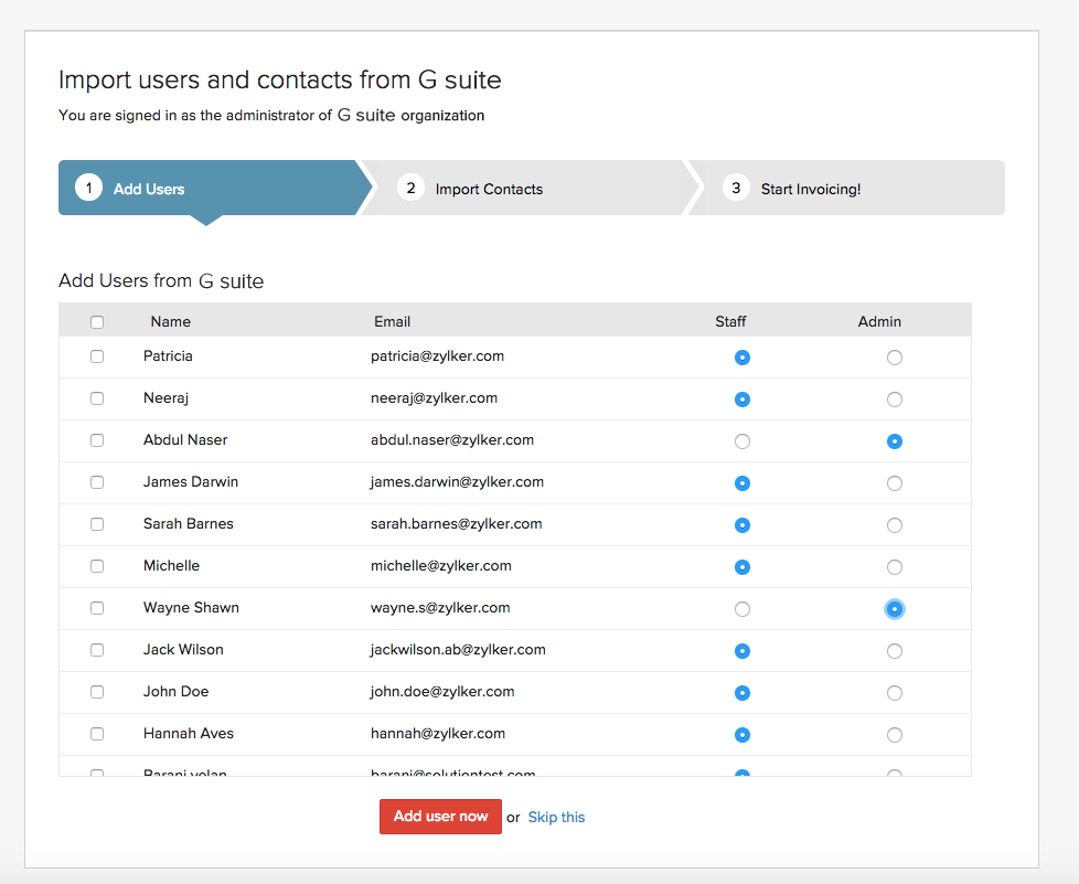 Import Users Google Workspace